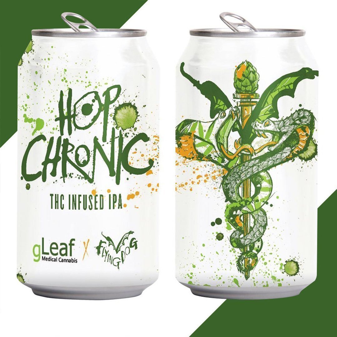 Flying Dog's Newest Craft Brew Ditches Alcohol for Weed