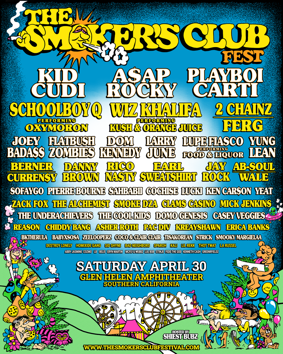 THE SMOKERS CLUB FEST IS BACK 4/30