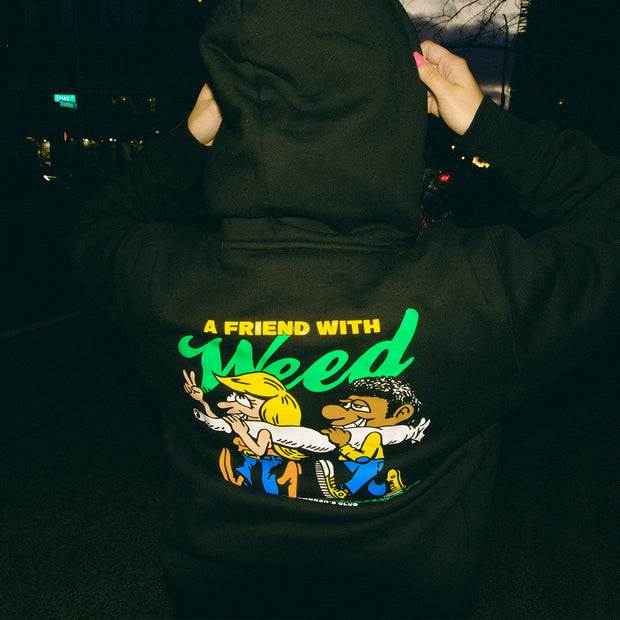 A Friend With Weed Hoodie - The Smoker's Club