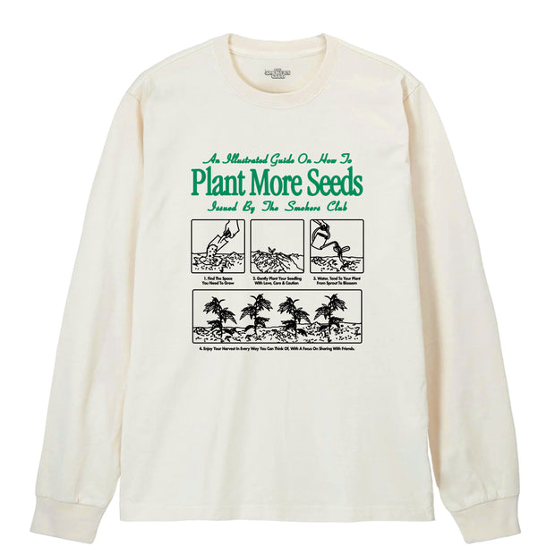 Plant More Seeds Long Sleeve Tee - The Smoker's Club