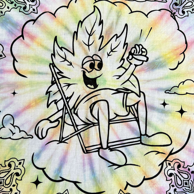 High Chair Tie Dye Bandana - The Smoker's Club
