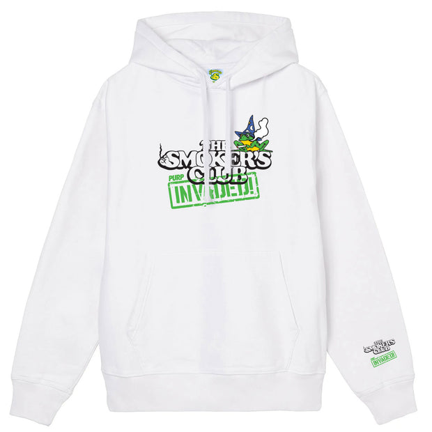 Magic Tree Frogs Purp Invader Hoodie - The Smoker's Club
