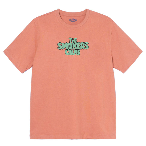 Stacked Bubble Logo Flip Tee - The Smoker's Club