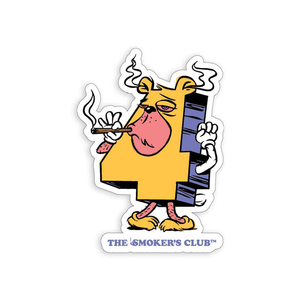 10 Years High Sticker Pack - The Smoker's Club